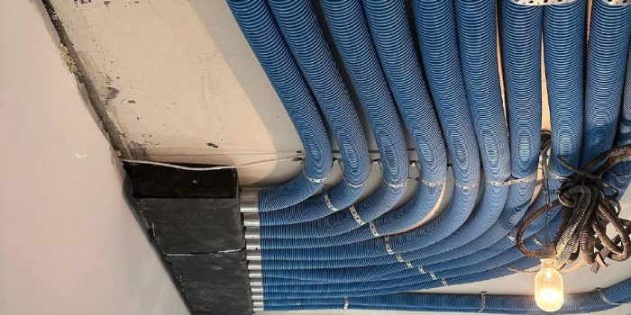 Квартира 103 м2, здесь мы установили приточно-вытяжную систему TURKOV с охладителем воздуха на 2,5кВт по холоду