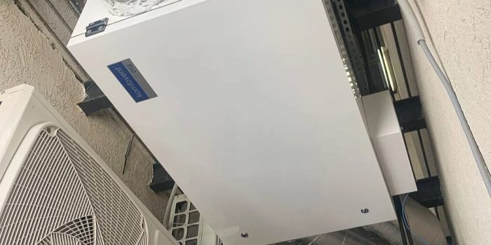 Приточно-вытяжная установка с рекуперацией тепла и влаги