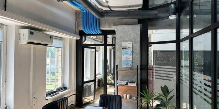 Приточно-вытяжная установка Turkov ZENIT HECO V 550 W (Steel)