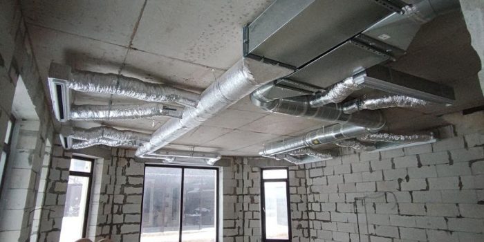 Приточно-вытяжная установка в частный дом с бассейном