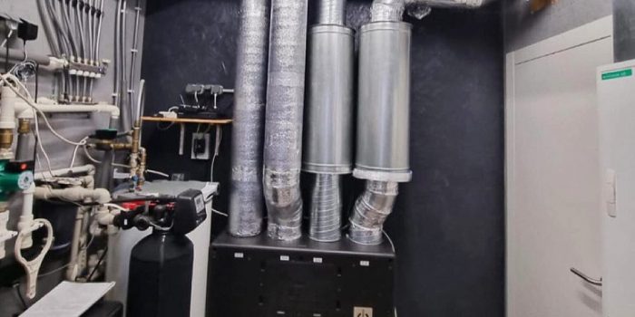 Приточно-вытяжная вентиляция с Zenit 550 heco