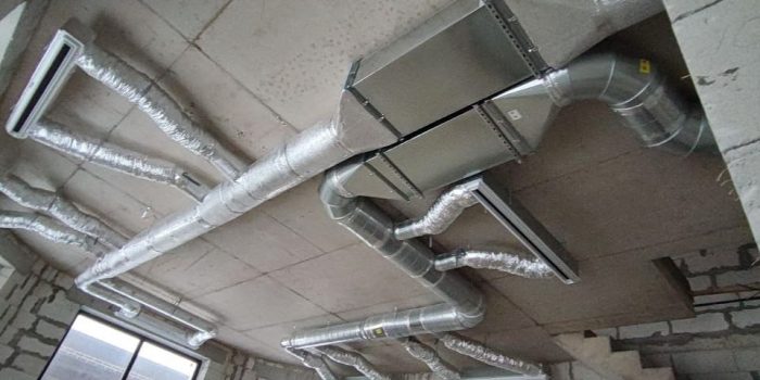 Приточно-вытяжная установка в частный дом с бассейном