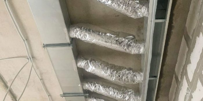 Приточно-вытяжная вентиляция с рекуператором и охлаждением в частный дом