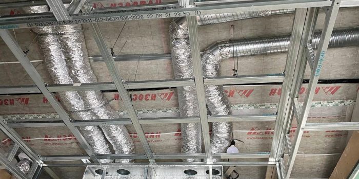 Мульти-сплит система канального типа в частном доме