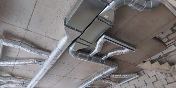 Приточно-вытяжная установка в частный дом с бассейном