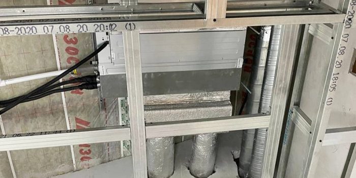 Мульти-сплит система канального типа в частном доме