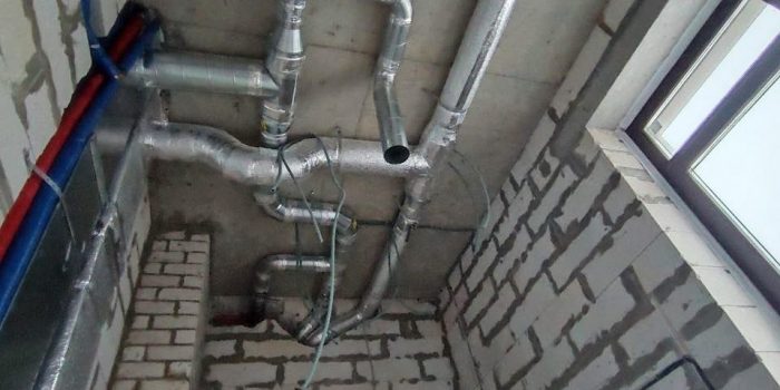 Приточно-вытяжная установка в частный дом с бассейном