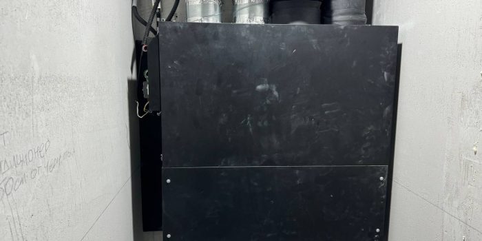 Приточно-вытяжная система с рекуперацией тепла и влаги TURKOV Zenit Heco VM 350 1,5E220 (Steel)