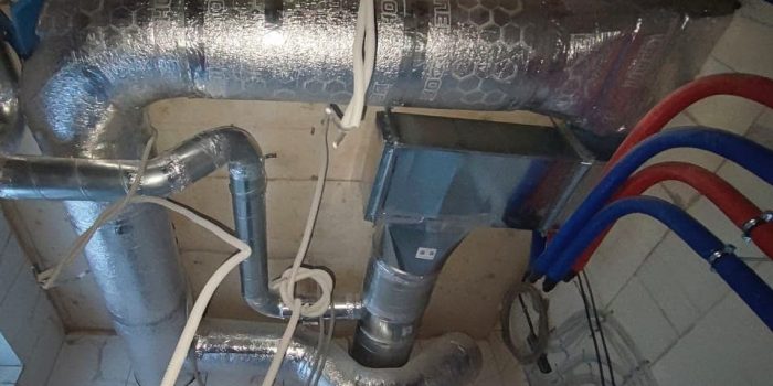 Приточно-вытяжная установка в частный дом с бассейном