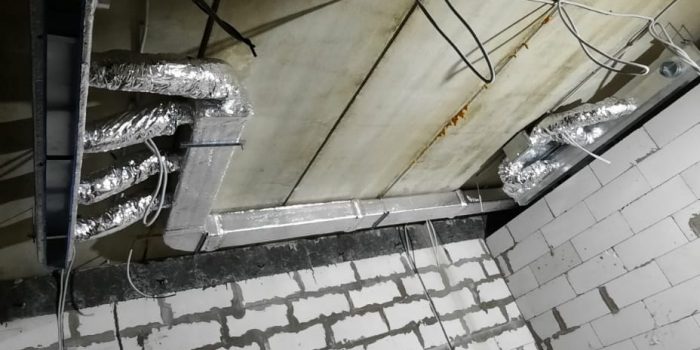 Приточно-вытяжная вентиляция с рекуператором и охлаждением в частный дом