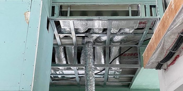 Мульти-сплит система канального типа в частном доме