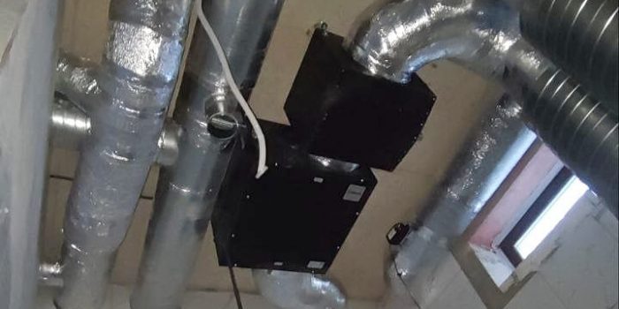 Приточно-вытяжная установка в частный дом с бассейном