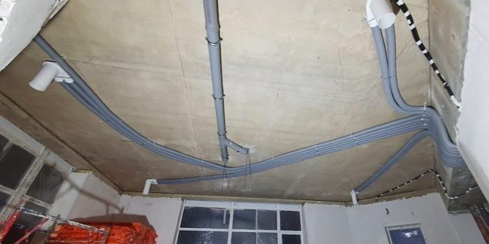 Система Komfovent Domekt R 500 V на 650 кубов, на системе полужёстких воздуховодов Blaufast (1)